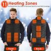 Heated Jacket Vest for Men, and Women with 3 Temperature Levels