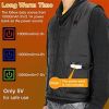 Heat Jacket Vest, 3 Heating Settings, Adjustable with 5 Heating Pads