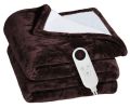 Electric Heated Blanket with 6 Heat Settings, 1-8 Hours Auto off, Washable