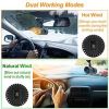 Portable Car Demister/Defroster, 12V 150W, 2 In 1 Heating/Cooling Fan