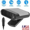 Portable Car Heater, 24V 200W, Windshield Heater with 360°Rotating Base