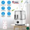 Ultrasonic Air Humidifier, Top Fill with Stepless Adjustable Level, Ultra Quiet