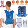 Hydration Backpack with 15oz, and 50oz Water Bladder for Trail Running/Hiking