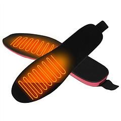 Heated Insoles, Electric Foot Warmers, 3000mAh Rechargeable, for Men/Women (Size: Small)