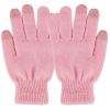 Unisex Winter Knit Gloves, Touchscreen, Outdoor Windproof