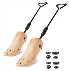 One Pair Boot Stretchers, Adjustable, Width Shoe Shaper for Men (Size: Large)