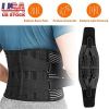 Lumbar Support Belt, Adjustable, Lower Back Brace for Pain Relief for Men Women