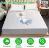 Waterproof Mattress Protector, Breathable Soft Cotton with Elastic Deep Pocket