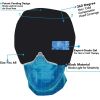 Migraine Relief Hat, Cold Therapy, Head Wrap Ice Pack Mask For Puffy Eyes