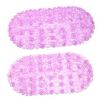 Non-Slip Bath Mat, and Shower Mat, Anti-Bacterial with Suction Cups