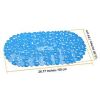 Non-Slip Bath Mat, and Shower Mat, Anti-Bacterial with Suction Cups