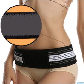 Double-reinforced Pelvic Repair Orthosis Protective Belt (Size: 140x9cm, Style: No Vents)