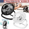 Personal USB Fan, 360° Rotation, Desk Table Cooling Fan, and Quiet