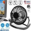 Personal USB Fan, 360° Rotation, Desk Table Cooling Fan, and Quiet