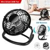 Personal USB Fan, 360° Rotation, Desk Table Cooling Fan, and Quiet