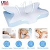 Memory Foam Pillow, Neck Support, Pain Relief, Ergonomic Contour Orthopedic