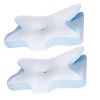 Memory Foam Pillow, Neck Support, Pain Relief, Ergonomic Contour Orthopedic