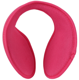 2Pcs Ear Warmers Unisex Winter Earmuffs, Behind-the-Head (Color: Pink)