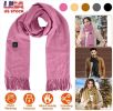 Electric Heated Winter Scarf, Unisex, Soft, and Warm with 3 Heating Modes