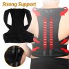 Unisex Back Posture Corrector Lumbar Upper Back Clavicle Shoulder Brace Belt