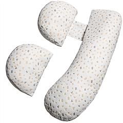 Pregnancy Pillows, Adjustable Support, Soft Side Sleeper, Wedge Pillow (Color: Grey)