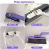 2 Pack Multi-Function Rotating Cleaning Brush, Stiff Bristle Brush Gap Cleaner