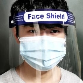 Disposable Protective Face Shield, Head Mounted (Option: Q1PC)