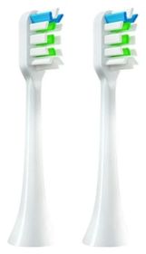 2pcs x Tooth Brush Heads with Soft Bristle for SOOCAS X3/X3U/X5 (Color: White)