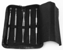 Blackhead Remover Kit, Pimple Extractor Tool Set, Stainless Steel, Facial Acne