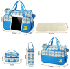 Baby Nappy Diaper Bags Set, Diaper Shoulder Bags with Nappy Changing Pad