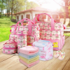 Baby Nappy Diaper Bags Set, Diaper Shoulder Bags with Nappy Changing Pad