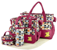 Baby Nappy Diaper Bags Set, Diaper Shoulder Bags with Nappy Changing Pad