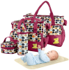 Baby Nappy Diaper Bags Set, Diaper Shoulder Bags with Nappy Changing Pad