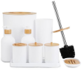 Bathroom Accessories Set, 9 Pieces