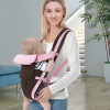 Baby Carrier Breathable Adjustable Wrap, Sling Backpack Front/Back for Infant