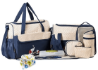 Baby Nappy/Diaper Bags Set, Multifunctional Shoulder Bags, 11Pcs for Mom/Dad