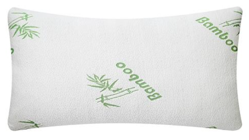 Bamboo Memory Foam Pillow, Hypoallergenic for Head, and Neck with Washable Cover (Size: King Size)