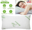 Bamboo Memory Foam Pillow, Hypoallergenic for Head, and Neck with Washable Cover