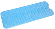 Bath Tub, and Shower Mat, Non-Slip, Anti-Bacterial with Suction Cups, Washable