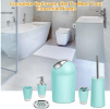 Bathroom Accessories Set, 6 Pieces of Bathroom Ensemble