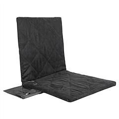 Portable Heated Seat Cushion with 3 Temperature Levels, Foldable, USB Plug (Color: Black)