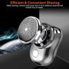 Electric Razor for Men, Mini Shaver, Portable, USB Rechargeable, Dry Usage