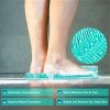 Shower Foot Scrubber Mat, Exfoliation, Cleaner, Improve Circulation, Anti-slip