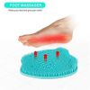 Shower Foot Scrubber Mat, Exfoliation, Cleaner, Improve Circulation, Anti-slip