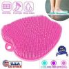 Shower Foot Scrubber Mat, Exfoliation, Cleaner, Improve Circulation, Anti-slip