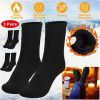 Men Warm Wool Socks, Soft Cozy Winter Thermal Socks, Indoor/Outdoor