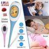 Oral Thermometer, Oral, Rectal, Underarm Thermometer, and C/F Switchable