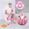 Kids Toilet Seat, Toddler Potty Training Chair with Steps, and Anti-slip