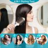 4 In 1 Hair Dryer Curling Brush, Hair Styler Volumizer, Straightener