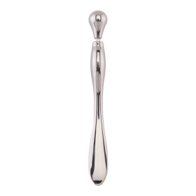 Eye Cream Face Metal Spatula Applicator (Color: Silver)